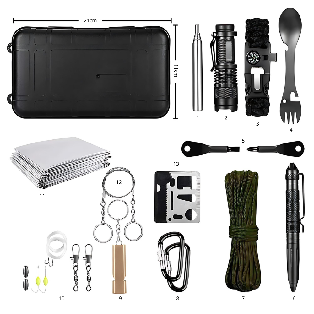 survival noodpakket kopen inclusief waterfilter