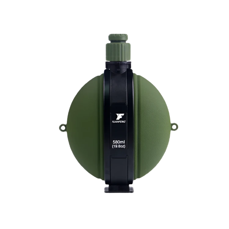 Duurzame 580ML opvouwbare waterfles van milieuvriendelijk silicone, geschikt voor outdoor activiteiten