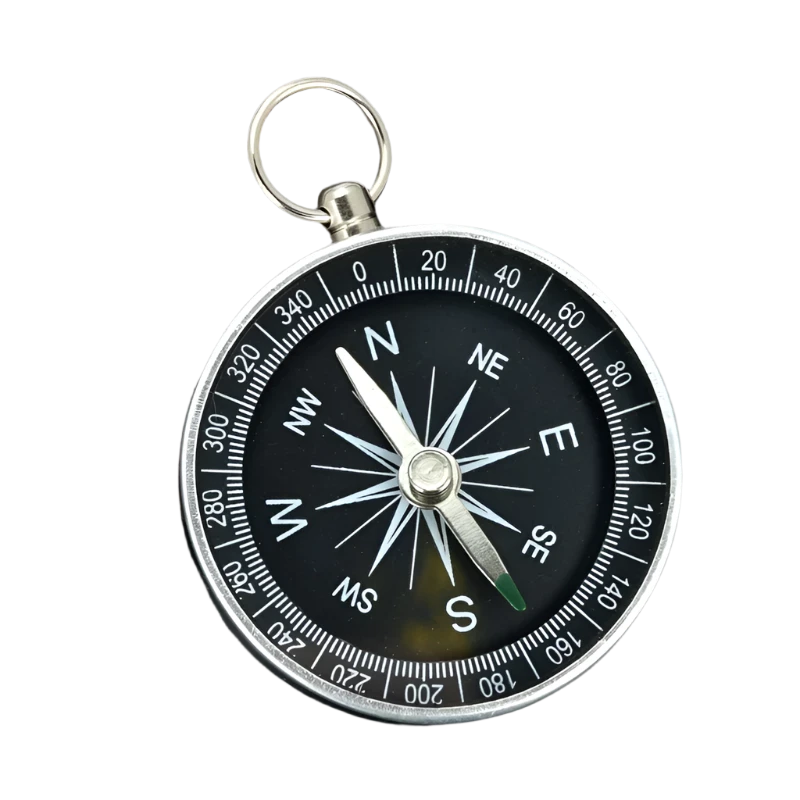 Noodkompas outdoor | Draagbaar kompas - Alfa Survival