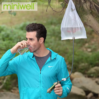 Waterfilter voor outdoor, survival en buiten